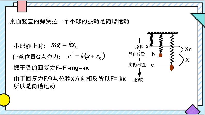 2.3简谐运动的回复力和能量 课件 2022-2023学年高二上学期物理人教版（2019）选择性必修第一册08