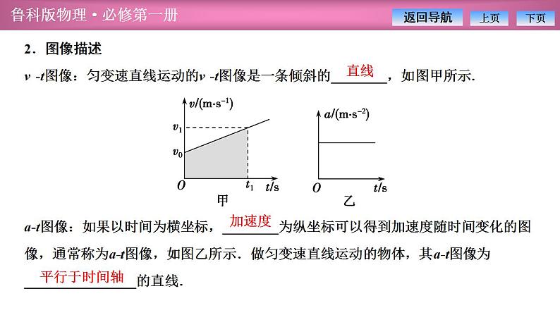 2023-2024学年鲁科版（2019）必修第一册 2.1速度变化规律 课件07