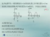 新教材2023_2024学年高中物理第3章机械波专题提升4振动图像与波的图像的比较机械波的多解问题分层作业课件新人教版选择性必修第一册