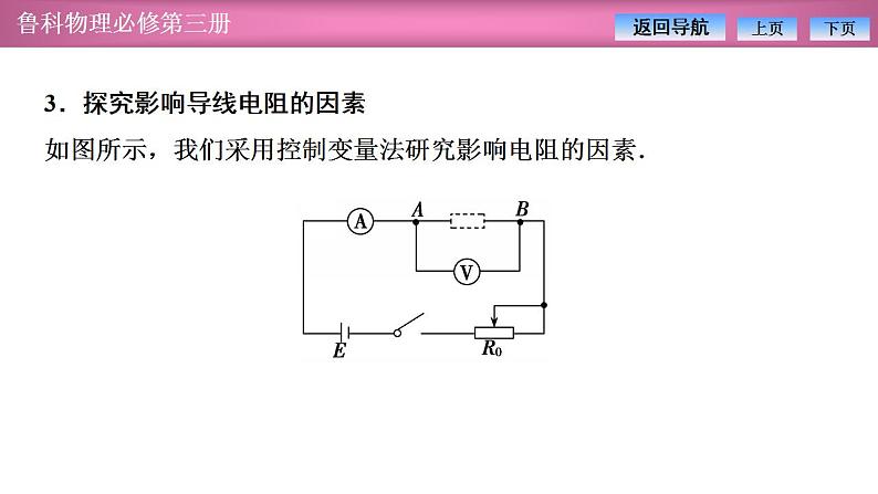 2023-2024学年鲁科版（2019）必修第三册 3.2电阻 课件第5页