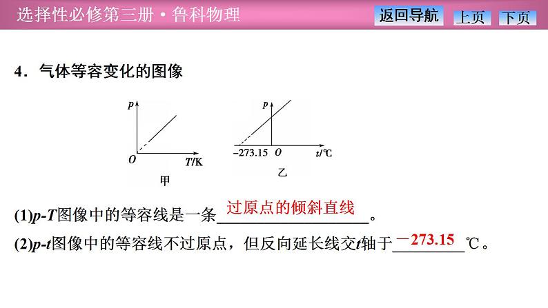 2023-2024学年鲁科版（2019）选择性必修第三册 1.5气体实验定律 课件第8页