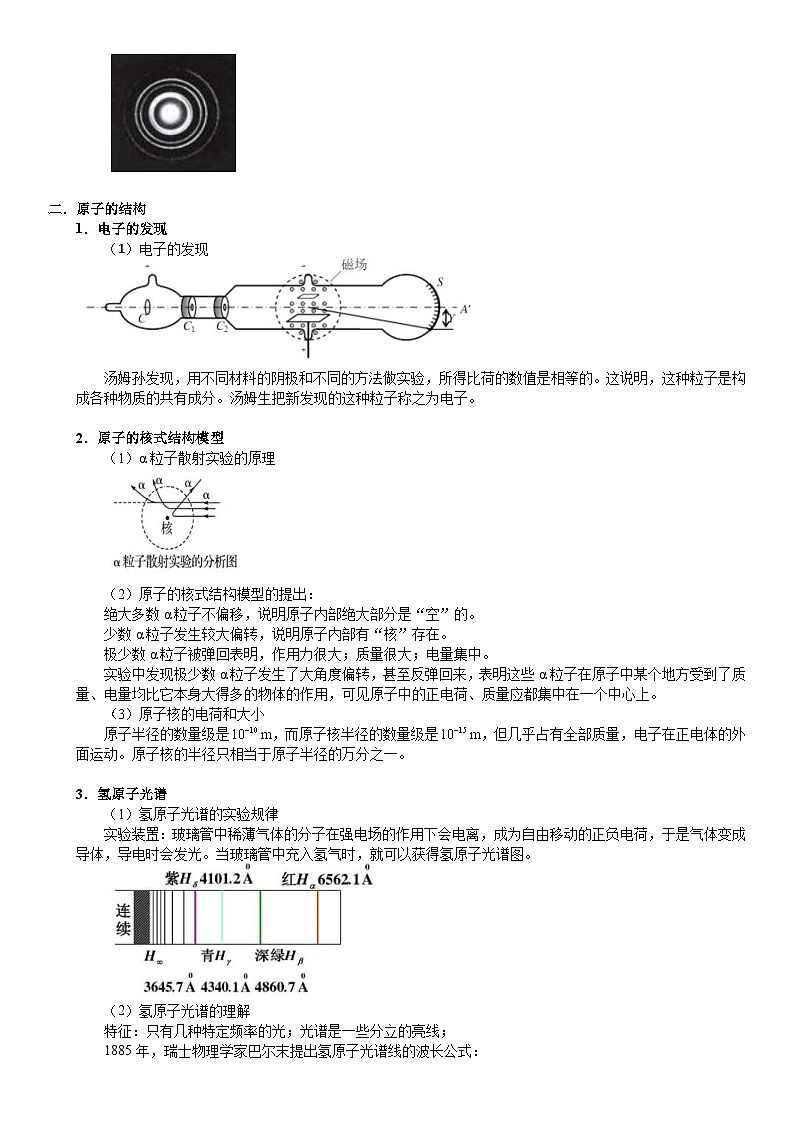 新高考物理二轮复习知识梳理+重点突破：第31讲 原子物理 (含解析)03