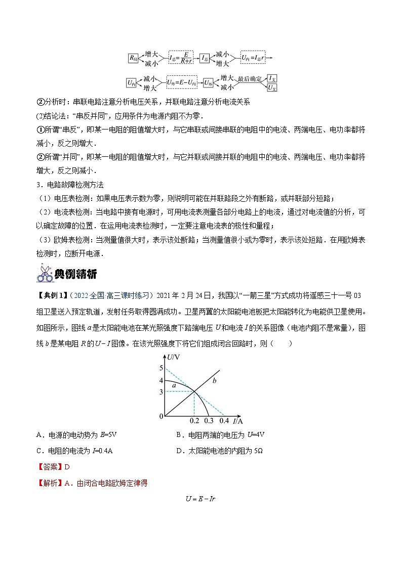 新高考物理一轮复习重难点过关训练专题22 闭合电路的欧姆定律（含解析）02