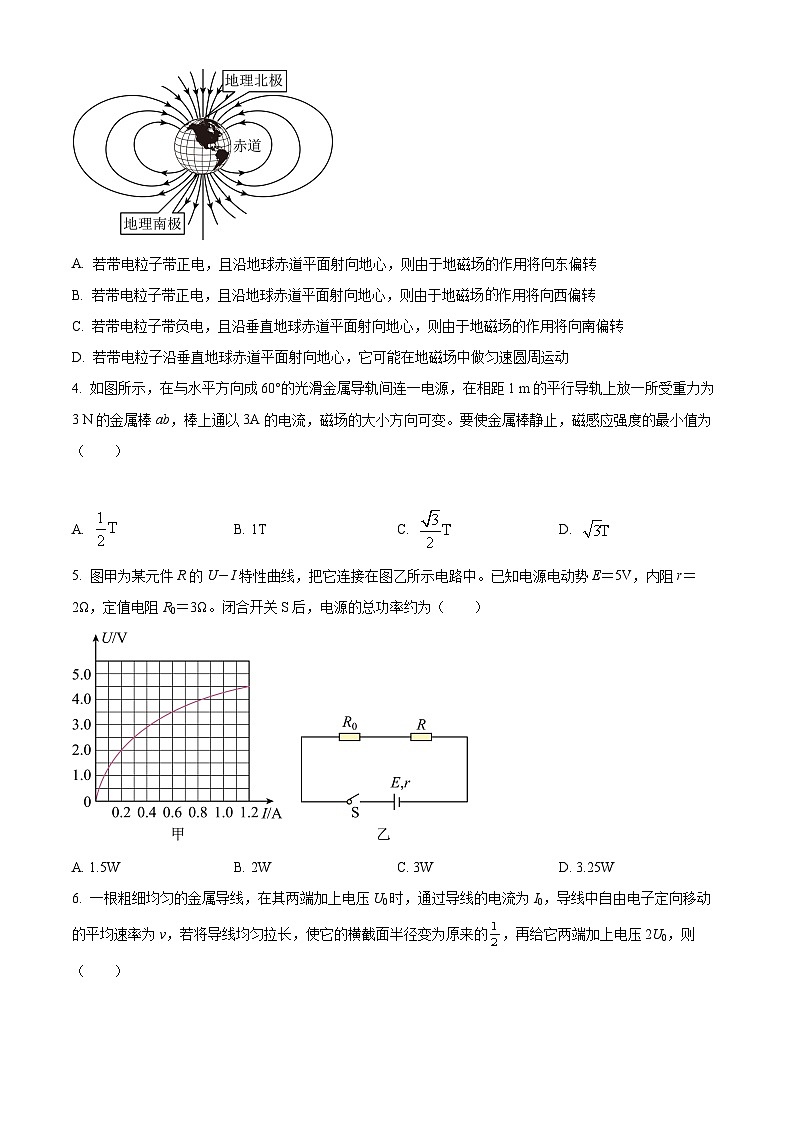 【期中真题】湖北省华中师范大学第一附属中学2022-2023学年高二上学期期中考试物理试题.zip02