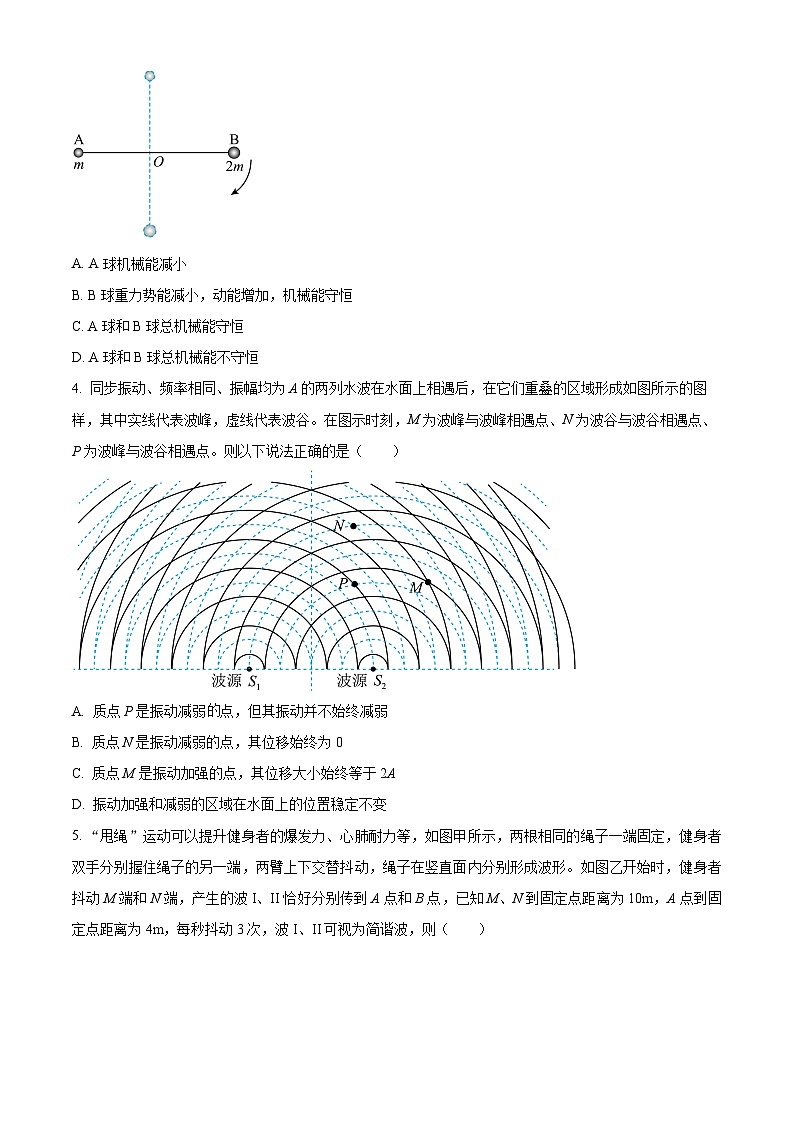 【期中真题】贵州省黔东南六校联盟2022-2023学年高二上学期期中联考物理试题（原卷版）第2页