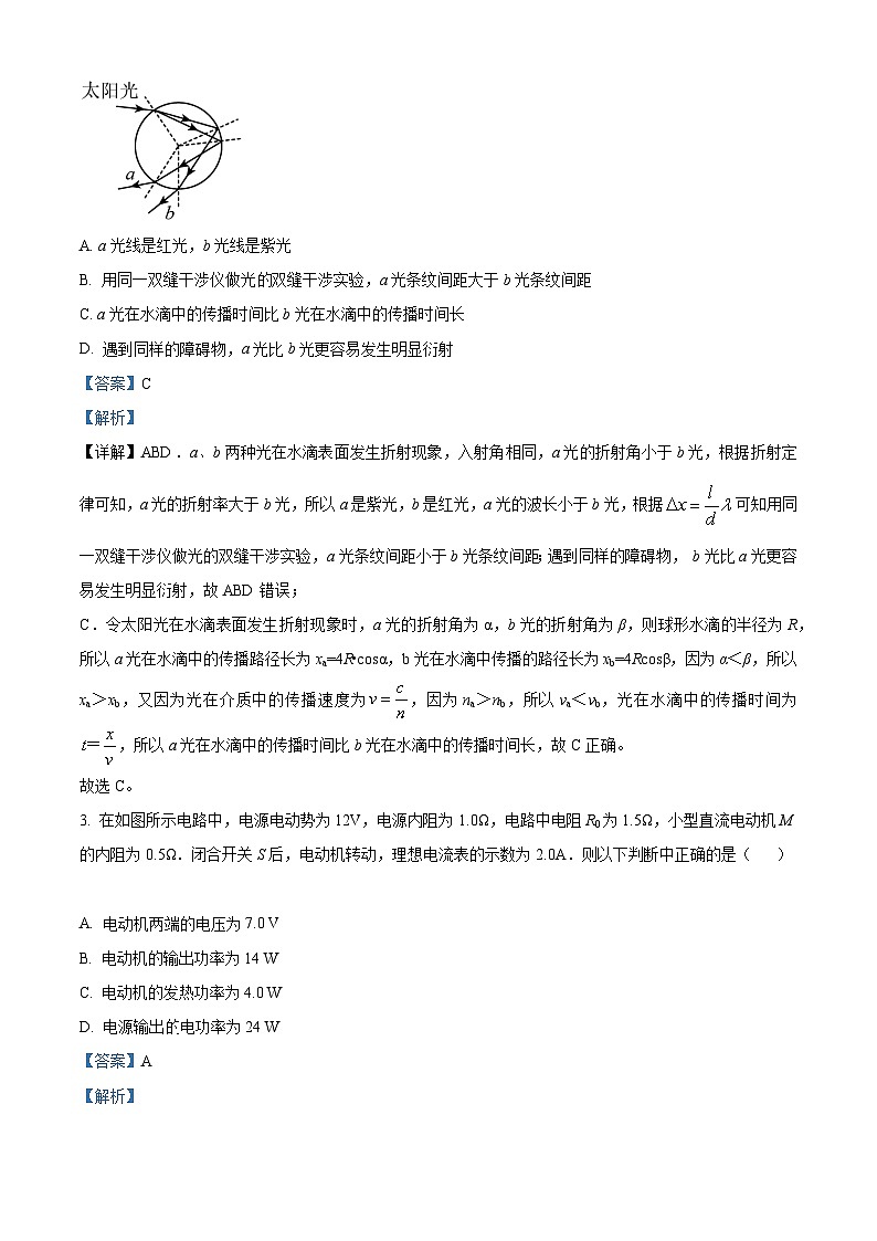 【期中真题】辽宁省重点高中沈阳市郊联体2022-2023学年高二上学期期中考试物理试题（解析版）第2页