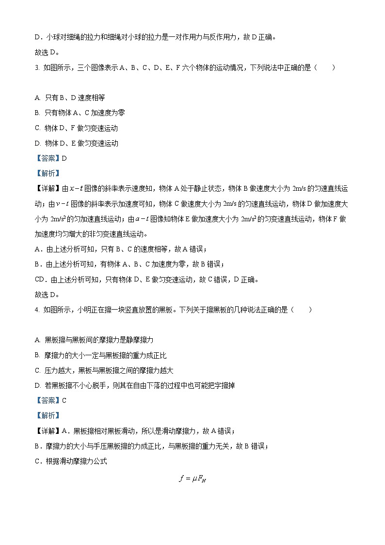【期中真题】辽宁省大连市第二十四中学2021-2022学年高一上学期期中物理试题.zip02
