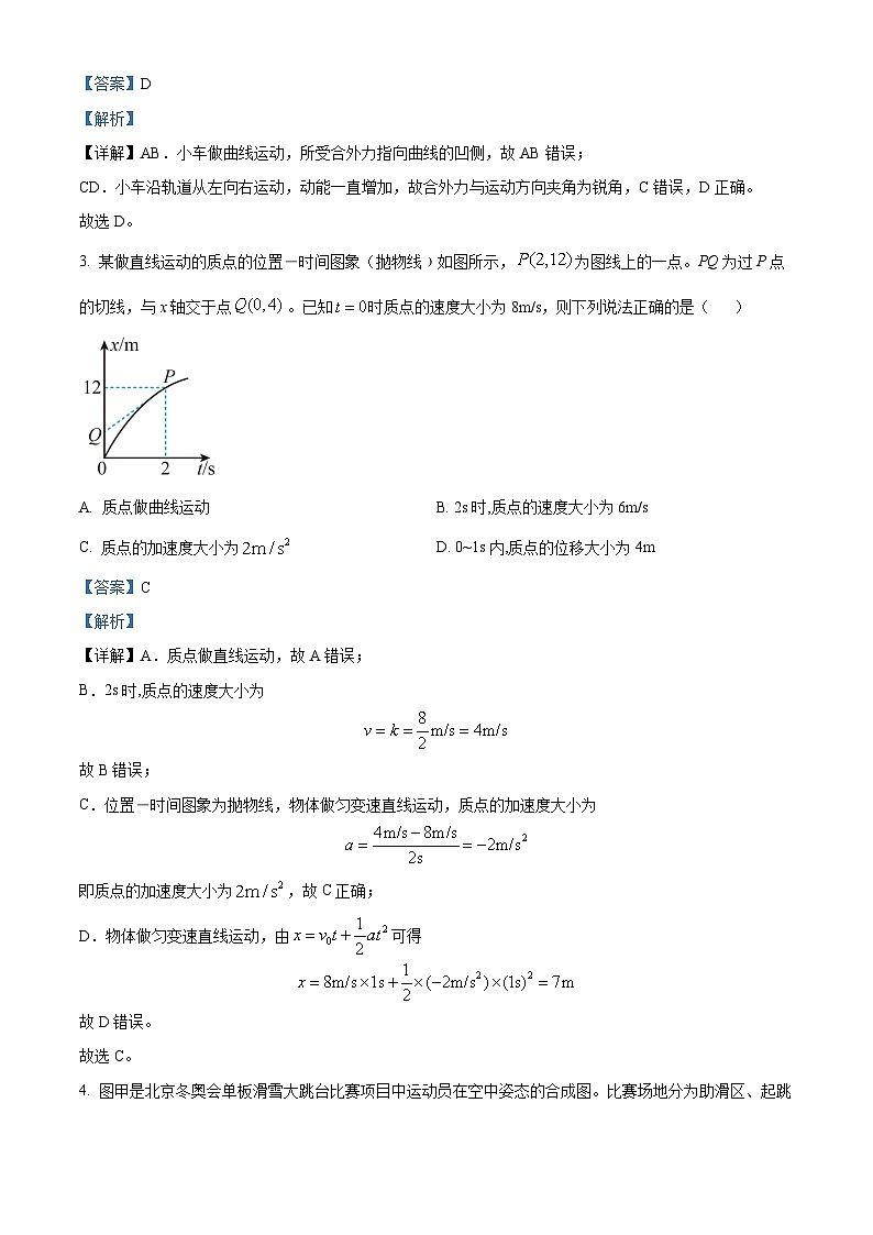 辽宁省重点高中沈阳市郊联体2023-2024学年高三上学期10月月考物理答案第2页