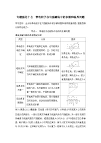 新高考物理一轮复习讲义第10章 磁场 专题强化十七 带电粒子在匀强磁场中的多解和临界问题 (含解析)