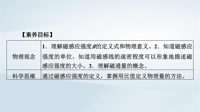 新教材2023年高中物理第13章电磁感应与电磁波初步2磁感应强度磁通量课件新人教版必修第三册第6页