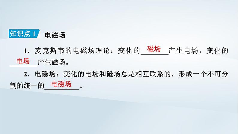 新教材2023年高中物理第13章电磁感应与电磁波初步4电磁波的发现及应用课件新人教版必修第三册第8页