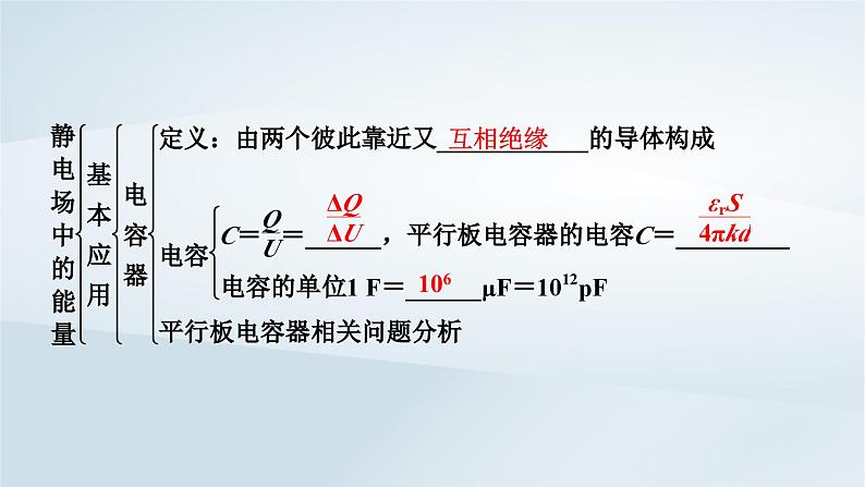 新教材2023年高中物理第10章静电场中的能量章末小结课件新人教版必修第三册第7页