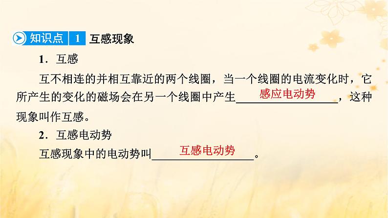 新教材适用2023_2024学年高中物理第2章电磁感应4互感和自感课件新人教版选择性必修第二册第8页