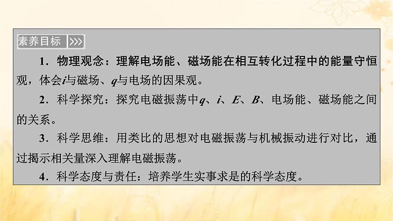 新教材适用2023_2024学年高中物理第4章电磁振荡与电磁波1电磁振荡课件新人教版选择性必修第二册第6页