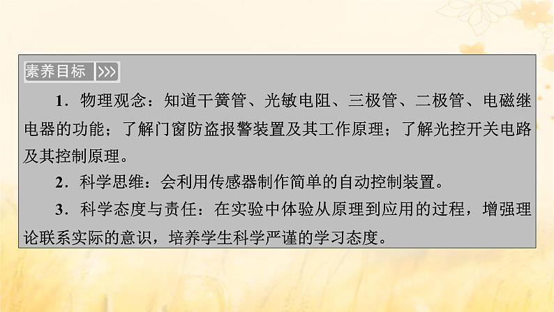 新教材适用2023_2024学年高中物理第5章传感器3利用传感器制作简单的自动控制装置课件新人教版选择性必修第二册第6页