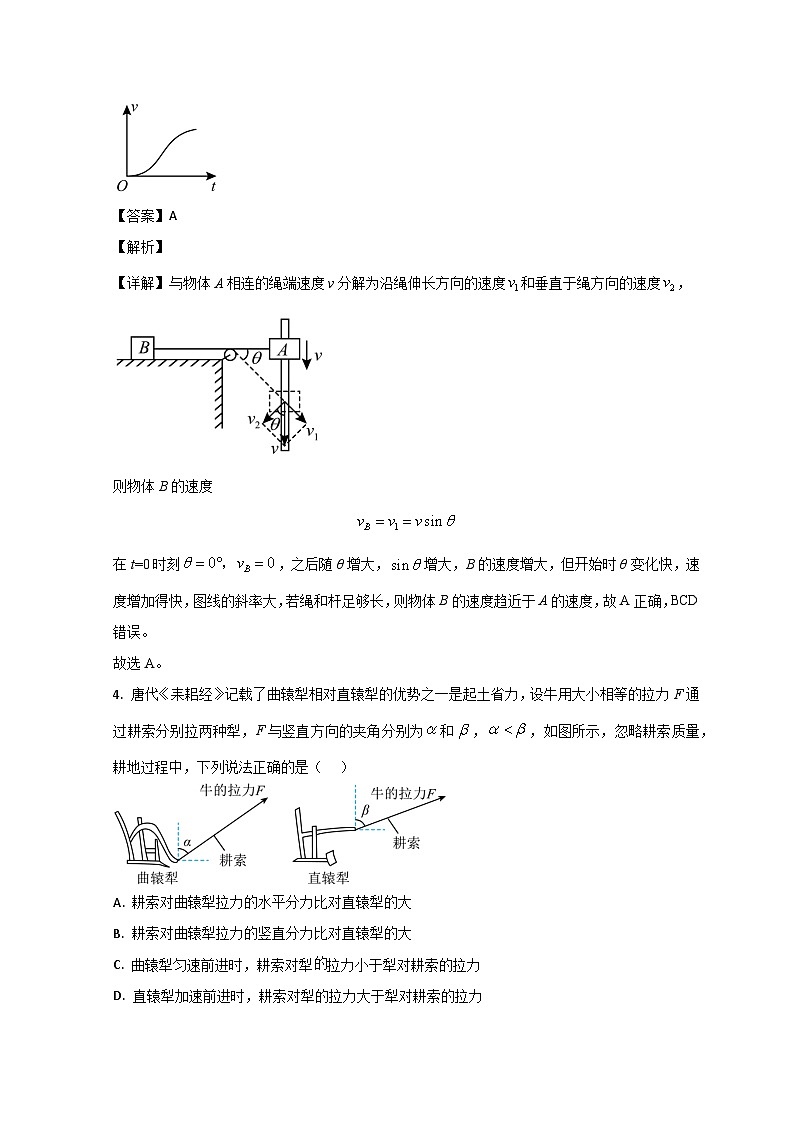 山东省泰安市宁阳县2022-2023学年高三上学期11月期中考试物理试题含解析第3页