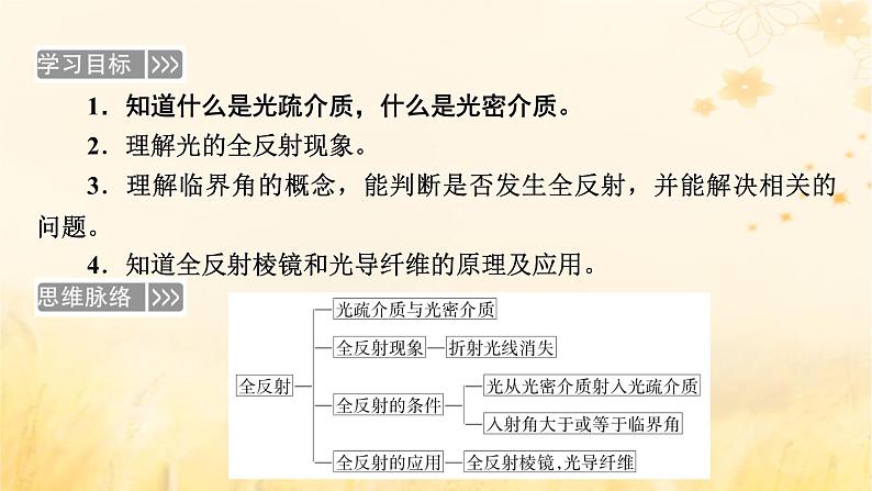 新教材适用2023_2024学年高中物理第4章光2全反射课件新人教版选择性必修第一册第5页