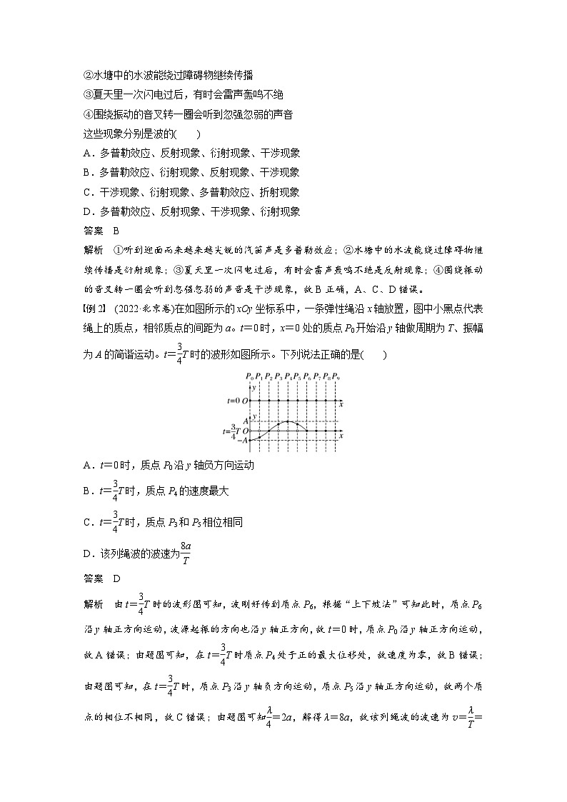 人教版高中物理新教材同步讲义 选择性必修第一册 第3章 章末素养提升（含解析）02
