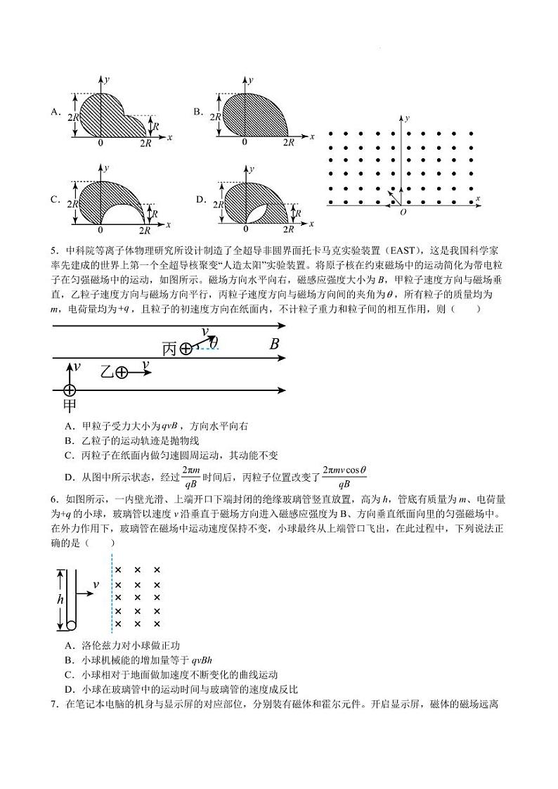 辽宁省沈阳市东北育才学校2023-2024学年高二上学期10月月考物理试题（原卷版+解析版）02