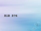 新教材适用2023_2024学年高中物理第5章原子核1原子核的组成课件新人教版选择性必修第三册