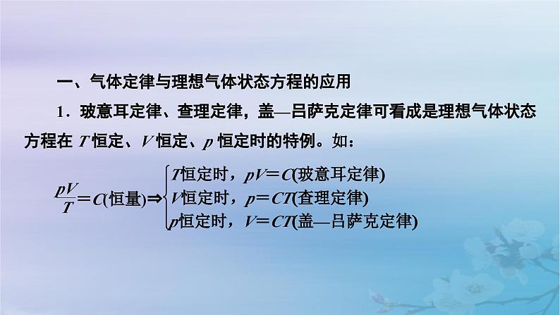 新教材适用2023_2024学年高中物理第2章气体固体和液体章末小结课件新人教版选择性必修第三册第8页