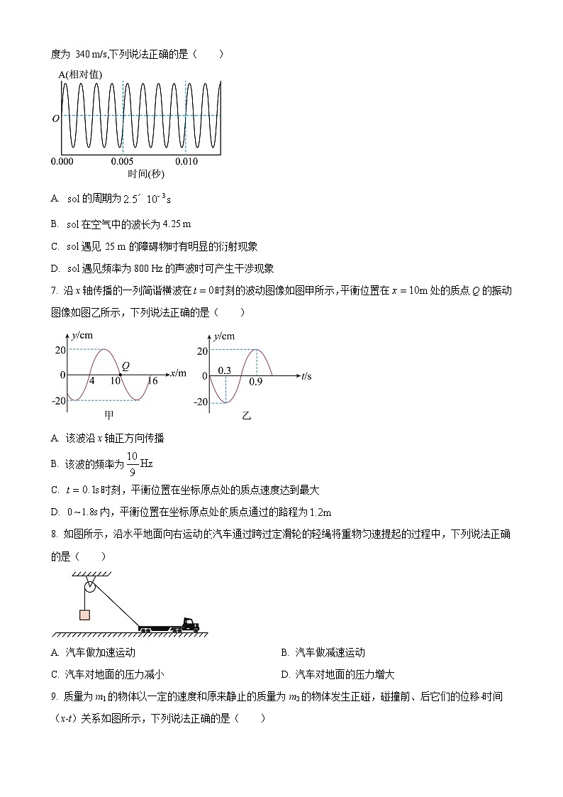 贵州省六盘水市纽绅中学2023-2024学年高三上学期10月月考物理试题无答案第3页