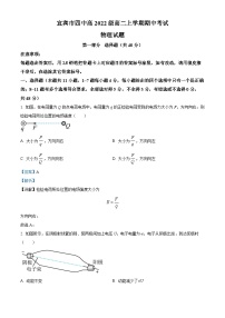 2024宜宾四中高二上学期期中物理试题含解析