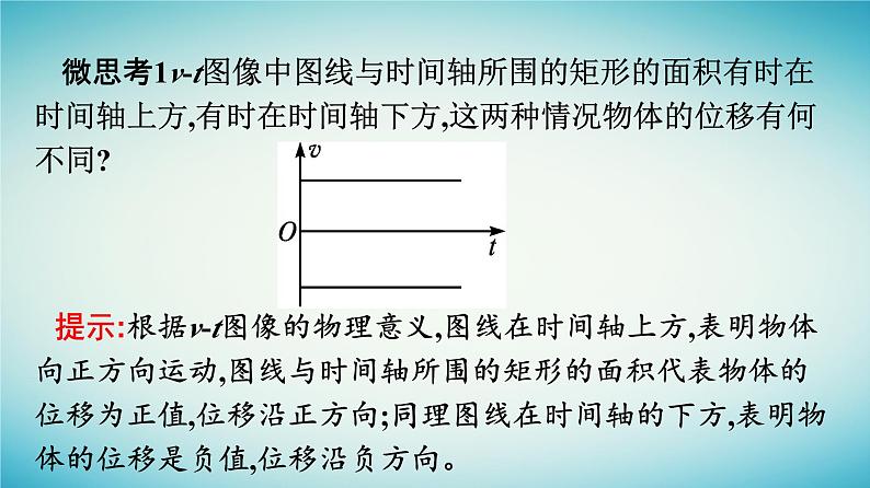 广西专版2023_2024学年新教材高中物理第2章匀变速直线运动的研究3匀变速直线运动的位移与时间的关系课件新人教版必修第一册第8页