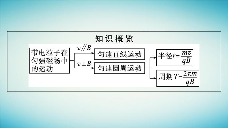 广西专版2023_2024学年新教材高中物理第1章安培力与洛伦兹力3带电粒子在匀强磁场中的运动课件新人教版选择性必修第二册第5页