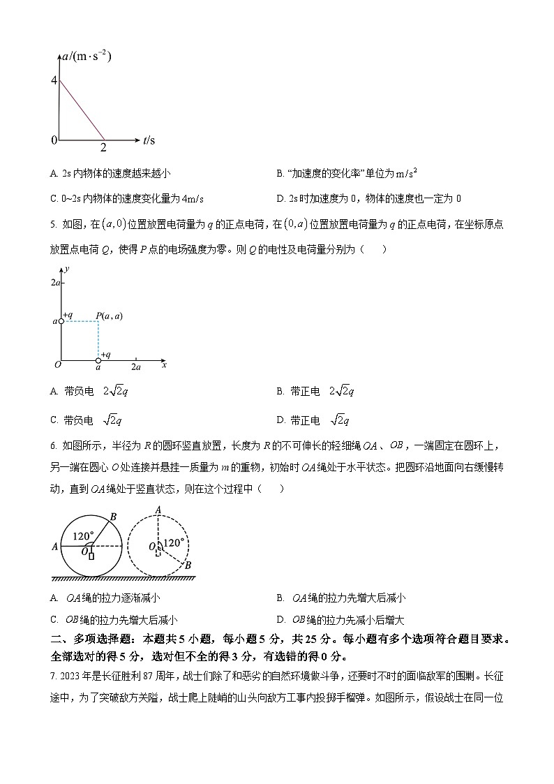 2024湖南省名校联考联合体高二上学期第二次联考（期中考试）物理试题含解析02