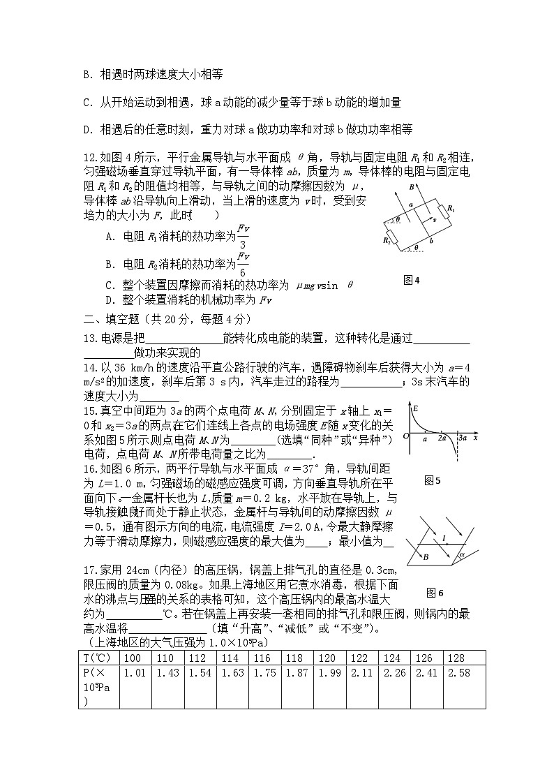 上海市2022年普通高中学业水平等级性考试物理模拟测试题 二 解析版03