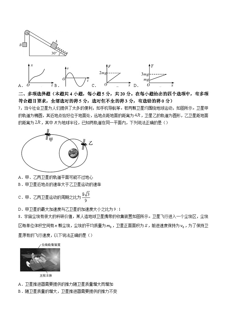 2023-2024学年湖南省长沙市湖南师范大学附属中学高三上学期第三次月考 物理试题（含解析）03