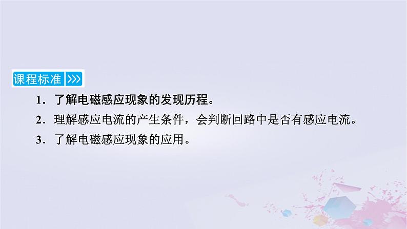 新教材适用2023_2024学年高中物理第13章电磁感应与电磁波初步3电磁感应现象及应用课件新人教版必修第三册05