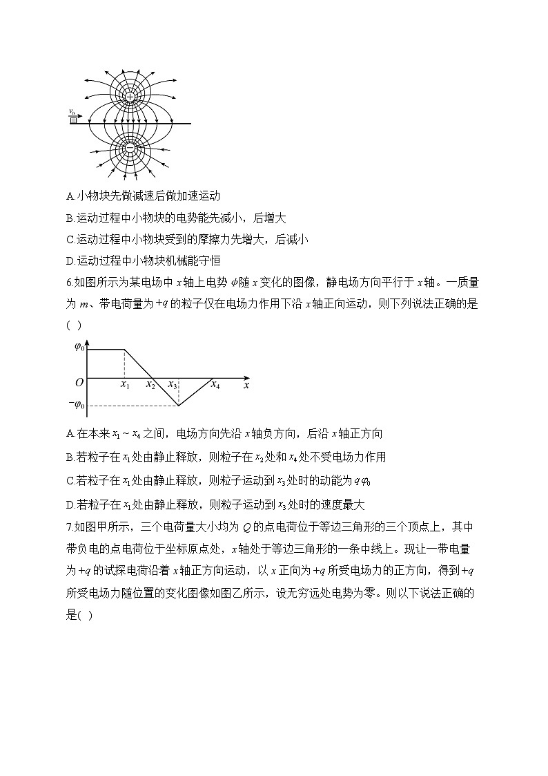 （1）静电场——2024届高考物理一轮复习电磁专项训练第3页