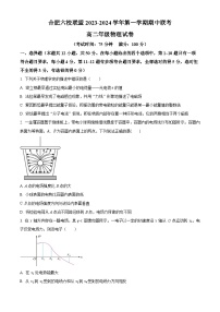 2024合肥六校联盟高二上学期期中考试物理含解析