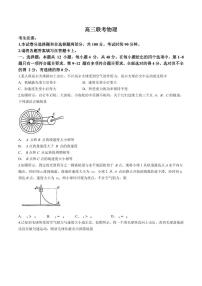 2024商洛五校高三上学期11月联考试题物理PDF版含答案