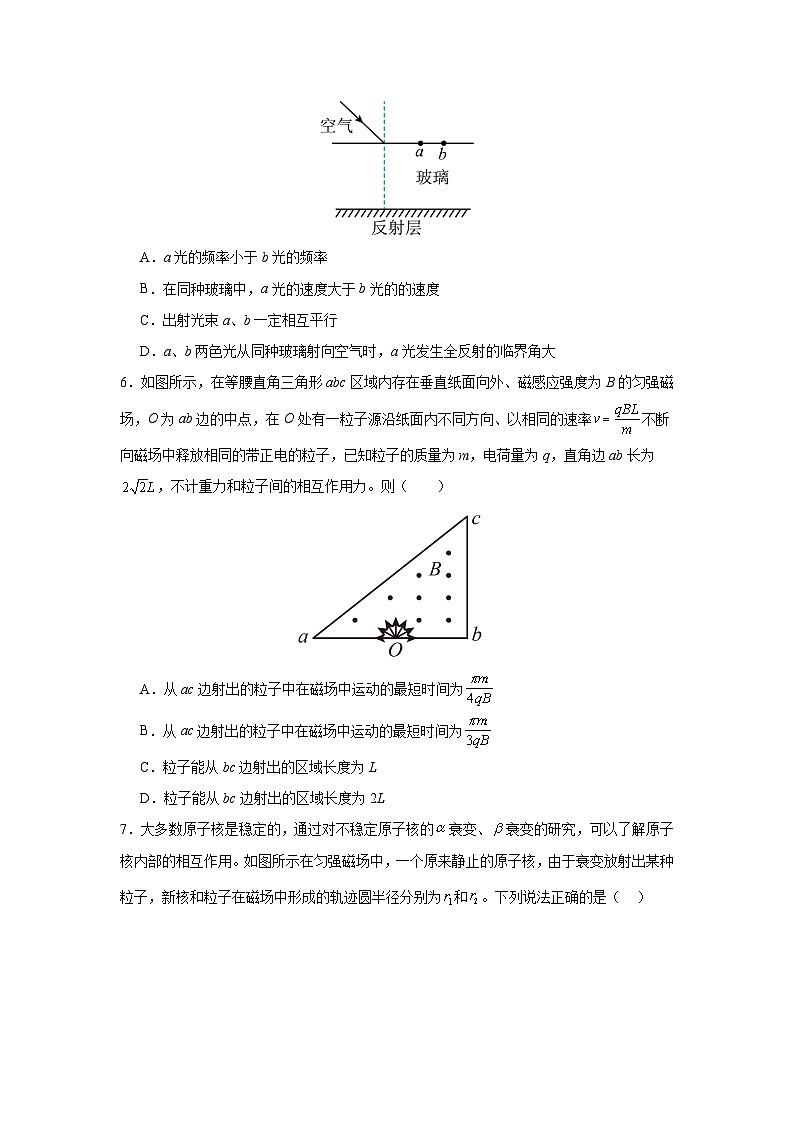 2024届江西省高三仿真模拟考试 物理试卷（含解析）03