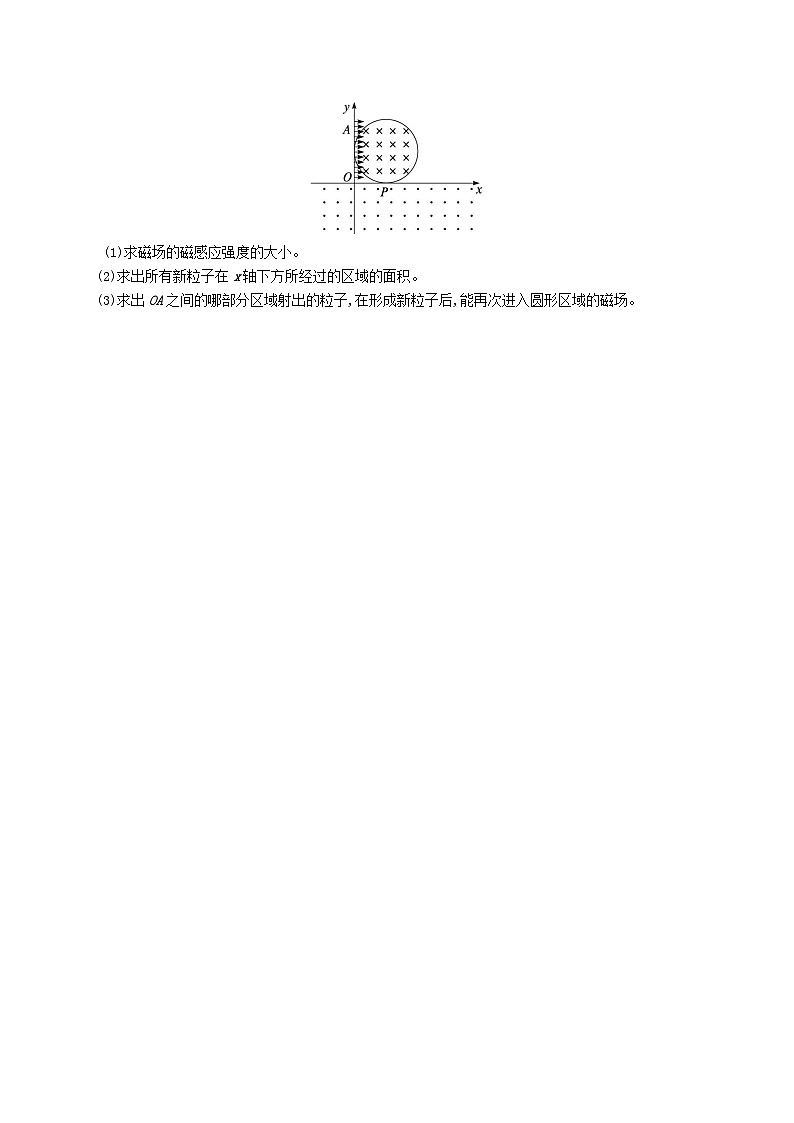 适用于老高考旧教材2024版高考物理二轮复习题型专项练计算题五（附解析）第2页