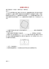 适用于老高考旧教材2024版高考物理二轮复习题型专项练选考题五（附解析）