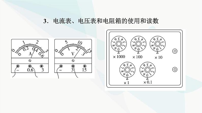 高考物理一轮复习第9章专题突破9电学实验基础(含长度的测量及测量工具的选用)课件第8页