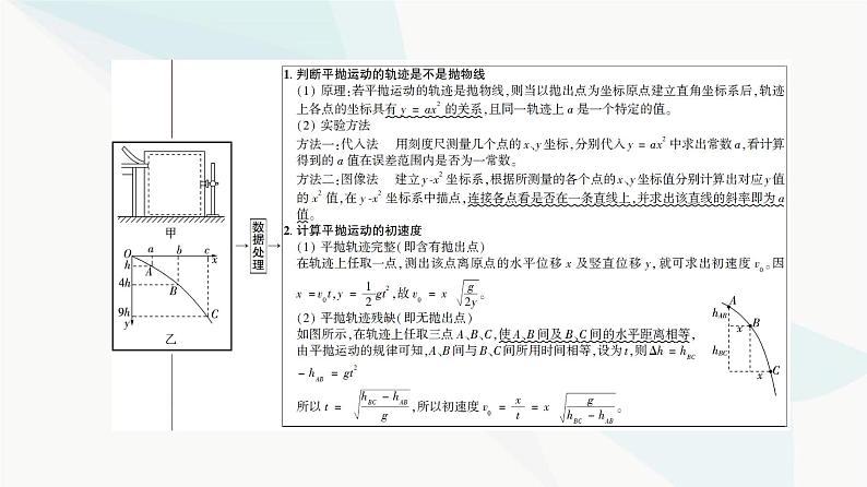 高考物理一轮复习第4章实验5探究平抛运动的特点课件04