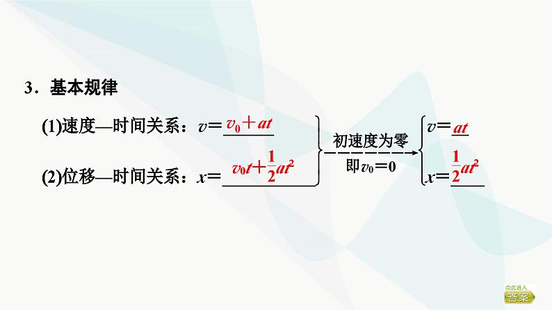 高考物理一轮复习第1章第2节匀变速直线运动的规律课件04