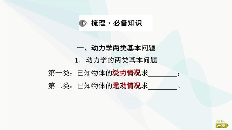 高考物理一轮复习第3章第2节牛顿第二定律的基本应用课件第3页