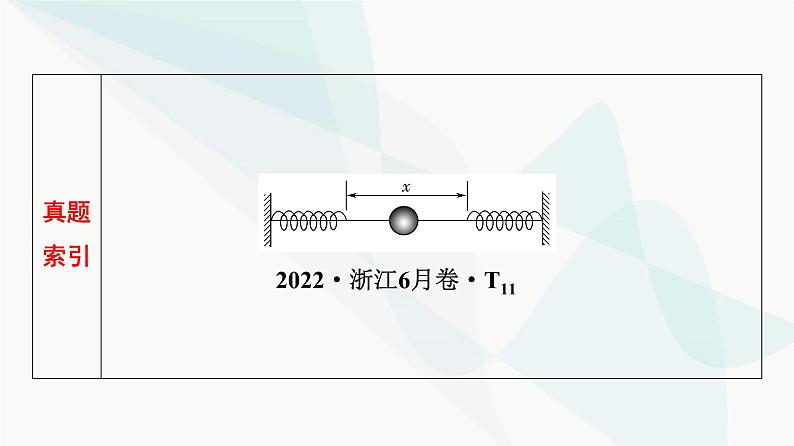 高考物理一轮复习第7章第1节机械振动课件第5页