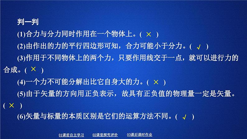 高中必修第一册物理《4 力的合成和分解》PPT课件3-统编人教版第8页