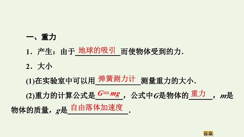 高中物理必修第一册《1 重力与弹力》PPT课件1-人教版统编04