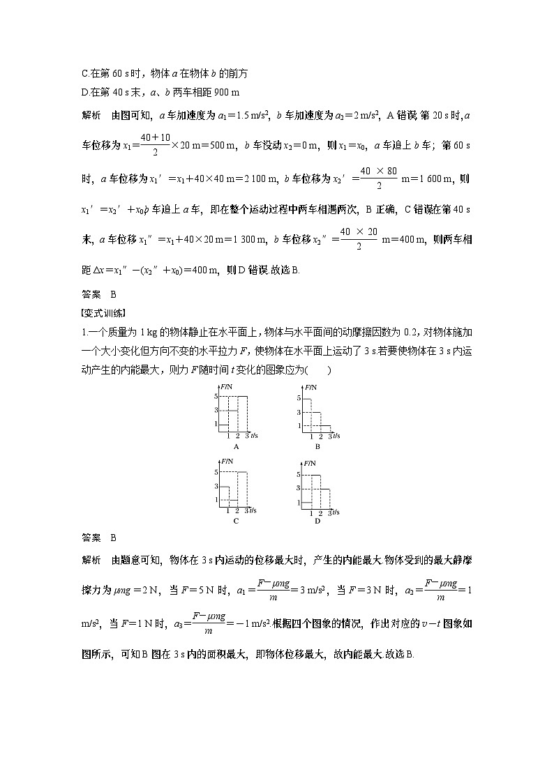 高考物理考前知识专题13　图象问题02