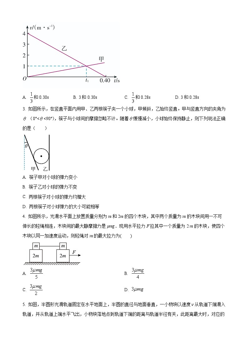 2024汉中普通高中联盟高三上学期期中联考试题物理含解析02
