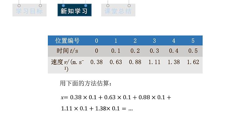 人教版高中物理必修第一册 2.3 课时1 匀变速直线运动的位移与时间的关系 课件05