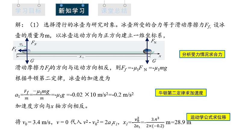 人教版高中物理必修第一册 4.5 牛顿运动定律的应用 课件第8页